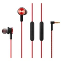 For Huawei Honor Monster Earphone 2 AM17 with Mic Control In-Ear Earbud for Huawei Honor 9 Mate 8/9 P10 Xiaomi Headsets red