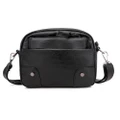 Crossbody Bags Messenger Bag Multi-pocket PU Leather Solid Color Simple Small Handbags for Women