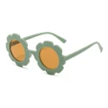 3PCS Vintage Cute Kids Girl Sunglasses Child Sun Glasses Round Flower Gafas Baby Children UV400 Sunglass Girls Boys fashion glasses