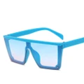 2PCS Child 2020 Fashion Plastic Kids Square Sunglasses Children Sun Glasses Girls Boys Baby Sunglasses UV400 Oculos
