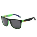 2PCS Brand Design Men Polarized Sunglasses Men Square Driving Sun Glasses Male Coating Sunglass UV400 Shades Eyewear