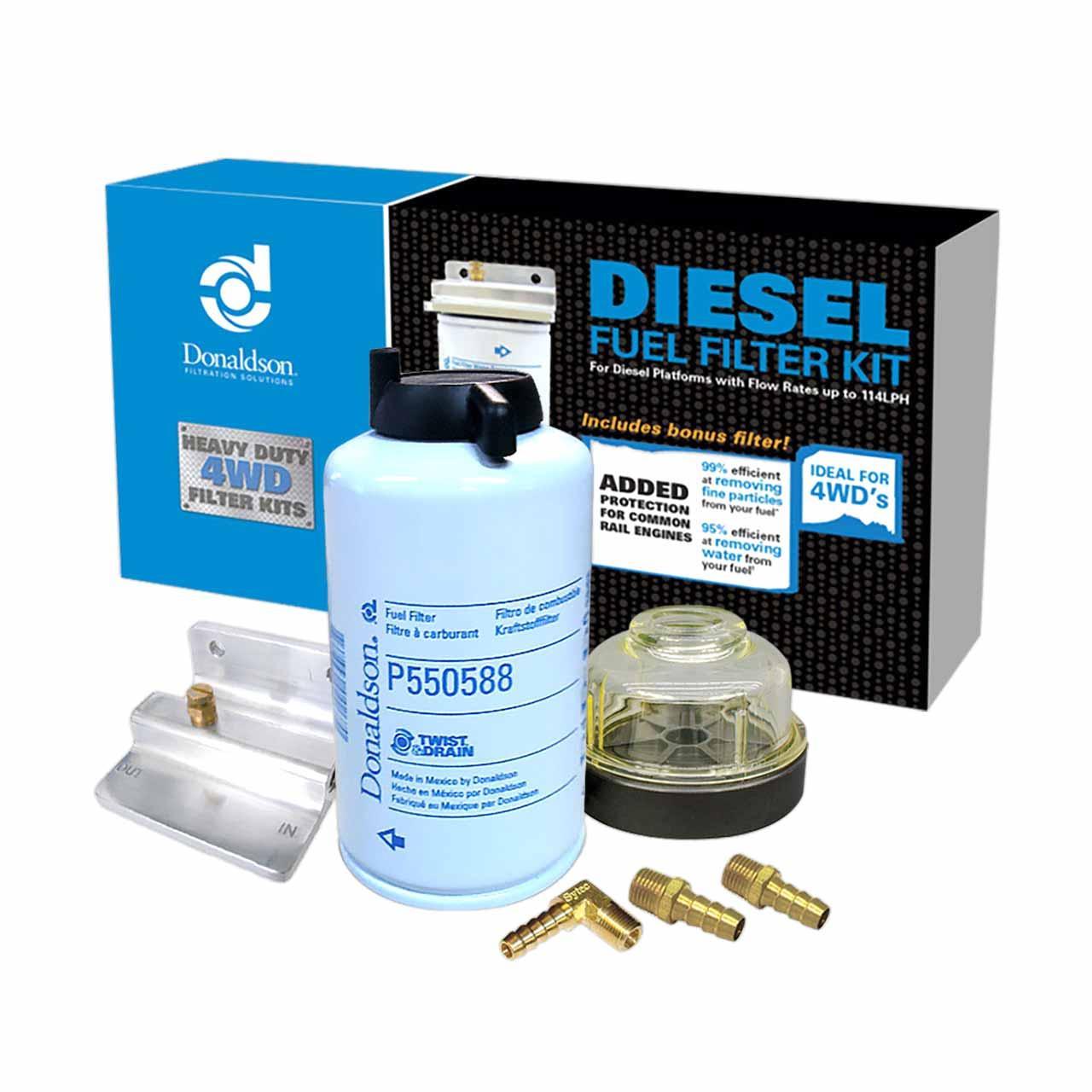 Donaldson Pre Filter Universal Fuel Water Separator Kit P902976