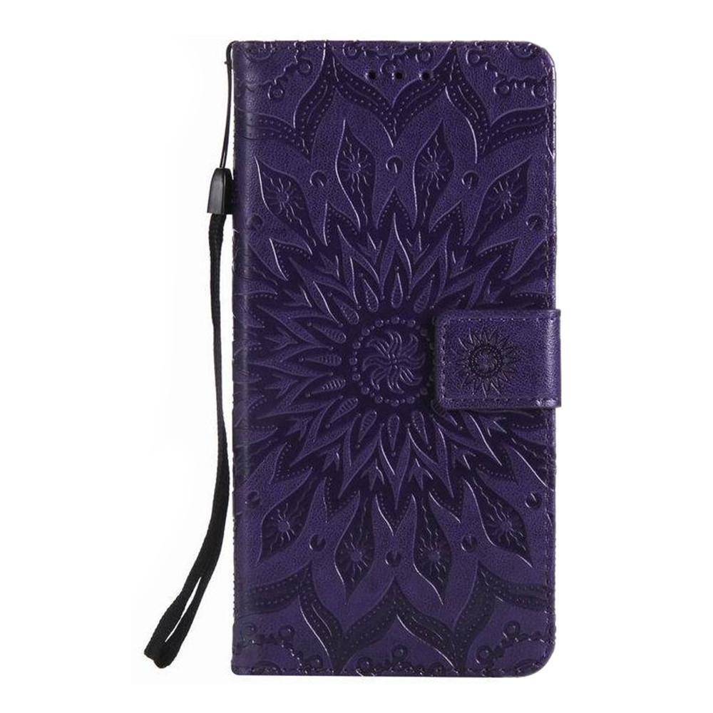 PU Leather Wallet Case For LG K3 Flip Cover Holder Slots Stand Card