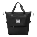 Fashion Large Travel Bag Oxford Waterproof Folding Cabin Tote Bag Handbag Large Travel Duffle Bags Gym Bags Unisex Black