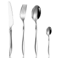4PCS/Set Stainless Steel Cutlery Cutlery Household Portable Western Tableware Steak Cutlery Set