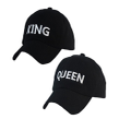 Men and Women QUEEN/KING Basdeball Cap Hip Hop Caps Couple Snapback Hats