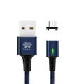 TEGAL ESTAR Magnetic 5A Micro USB Fast Charging Cable 1m Navy Blue