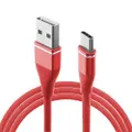 USB Type C Super Charge Cable for Samsung Galaxy S9 Plus S9 S8 Plus Note 9 Red