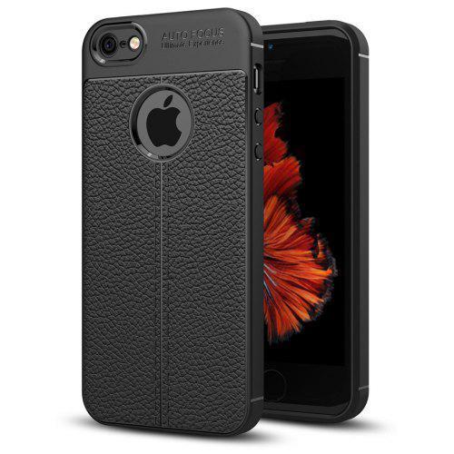 Luanke Anti fingerprint Protective Phone Case for iPhone 5 5S SE Black