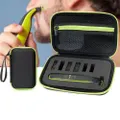 For Philips One Blade Storage Shaver Hard Travel Box Portable Cover Case Bag Green