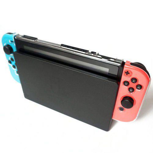 Gocomma Compatible Base Protective Case for Nintendo Switch Console Transparent separate