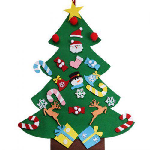 Creative Christmas Decoration Felt Christmas Tree Children DIY Hand made Hanging Multi