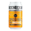Beenleigh Artisan Distillers Spiced Rum & Ginger Beer with Native Botanicals, 375ml 4% Alc
