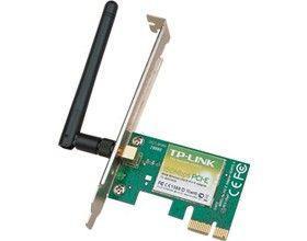TP-LINK TL-WN781ND N150 Wireless N PCI Express Adapter 2.4GHz 150Mbps 802.11bgn 1x2dBi Detachable Omni Directional Antennas WPA/WPA2