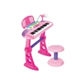 Lennox Children's Electronic Keyboard with Stand (Pink) Musical Instrument Toy
