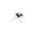 Lenoxx Solar Multipurpose Light (1-Piece, White) w/ Screw & Mount, Energy-Saving