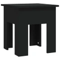 Coffee Table Black 40x40x42 cm Engineered Wood vidaXL