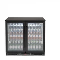 Euro Appliances Beverage Cooler 208L Double Glass Door Black EA900WFBL