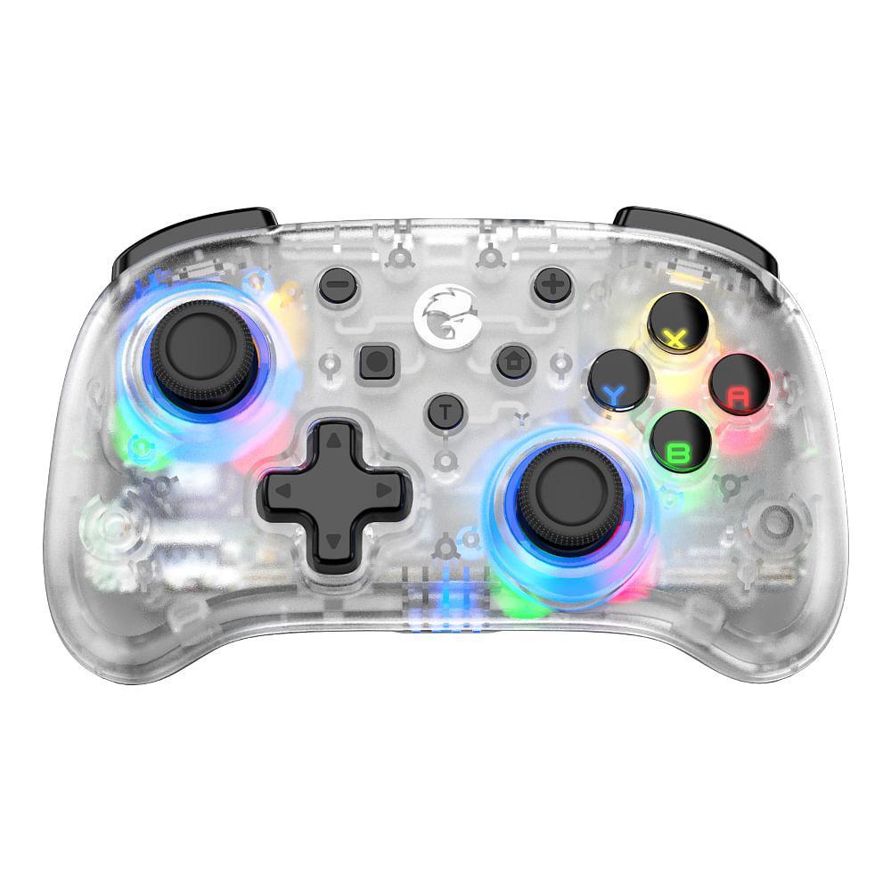 Gamesir T4 Mini Wired/Bluetooth Game Controller - Translucent White [GameSir T4 Mini Translucent White]