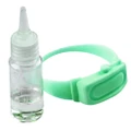 GoodGoods Outdoor Portable Silicone Soap Bracelet Wristband Hand Dispenser Squeeze Bottle (Light Green)
