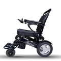 Light Folding Electric Wheelchair Unique Adjustable Backrest-falcon - Glossy Black