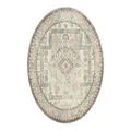Rug Culture Large Silver & Dusty Pink Vintage Look Transitional Rug - 200x200cm