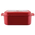 Bessemer Non Stick Roaster & Grill Size 34X24X12cm in Red