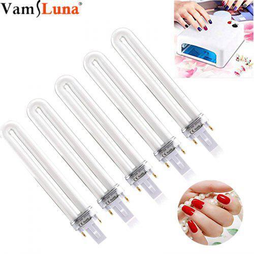 Light Bulbs Replacement 9W UV 365nm Lamp Bulb Tube for Nail Art Dryer UV Lamp Light 5 pcs set China