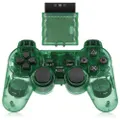 2.4G Wireless Game Controller for Sony PS2 Green