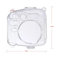 Classic Vintage Compact Plastic Case Bag for Fujifilm Instax Mini 8 Instant Film Camera with Shoulder Strap