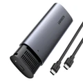 NVMe M.2 SSD SATA to USB C SUPER SPEED External Enclosure Storage Case + Cable