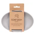 White Magic Eco Basics Soap Dish - Charcoal