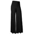 Women's Casual Trouser - Black - Stylish Casual Pants - Designed for Everyday Wear - Elastic Waist