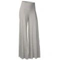 Women's Casual Trouser - Grey - Stylish Casual Pants - Designed for Everyday Wear - Elastic Waist