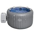 Bestway Inflatable Spa Santorini 5-7 ppl Lay Z 180 Jets + 10 HydroJets LED Hot Tub Bathtub Pool