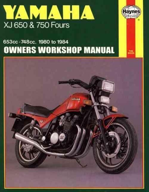 Yamaha XJ650 & 750 Fours (80 - 84) Haynes Repair Manual