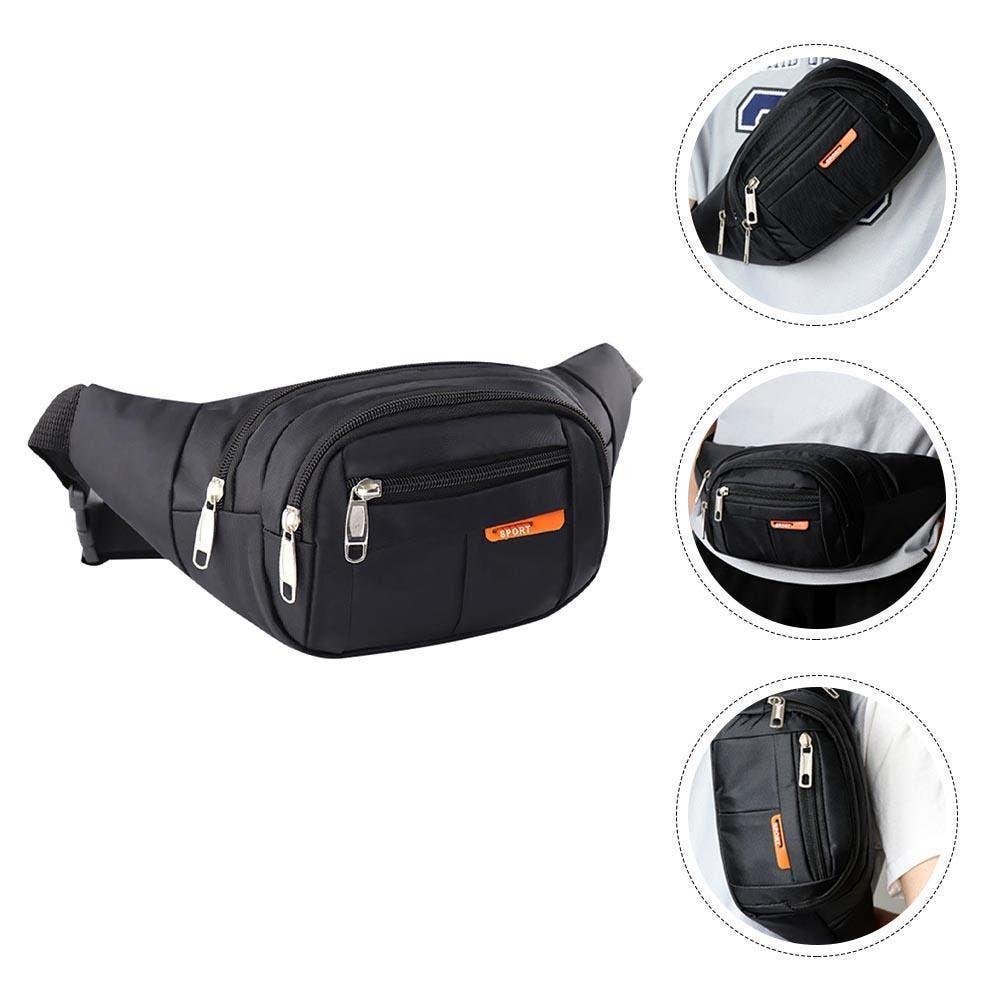 Waist Bag Waist Pack Zipper Adjustable Zipper Bag Bag Sling Pocket for Ladies