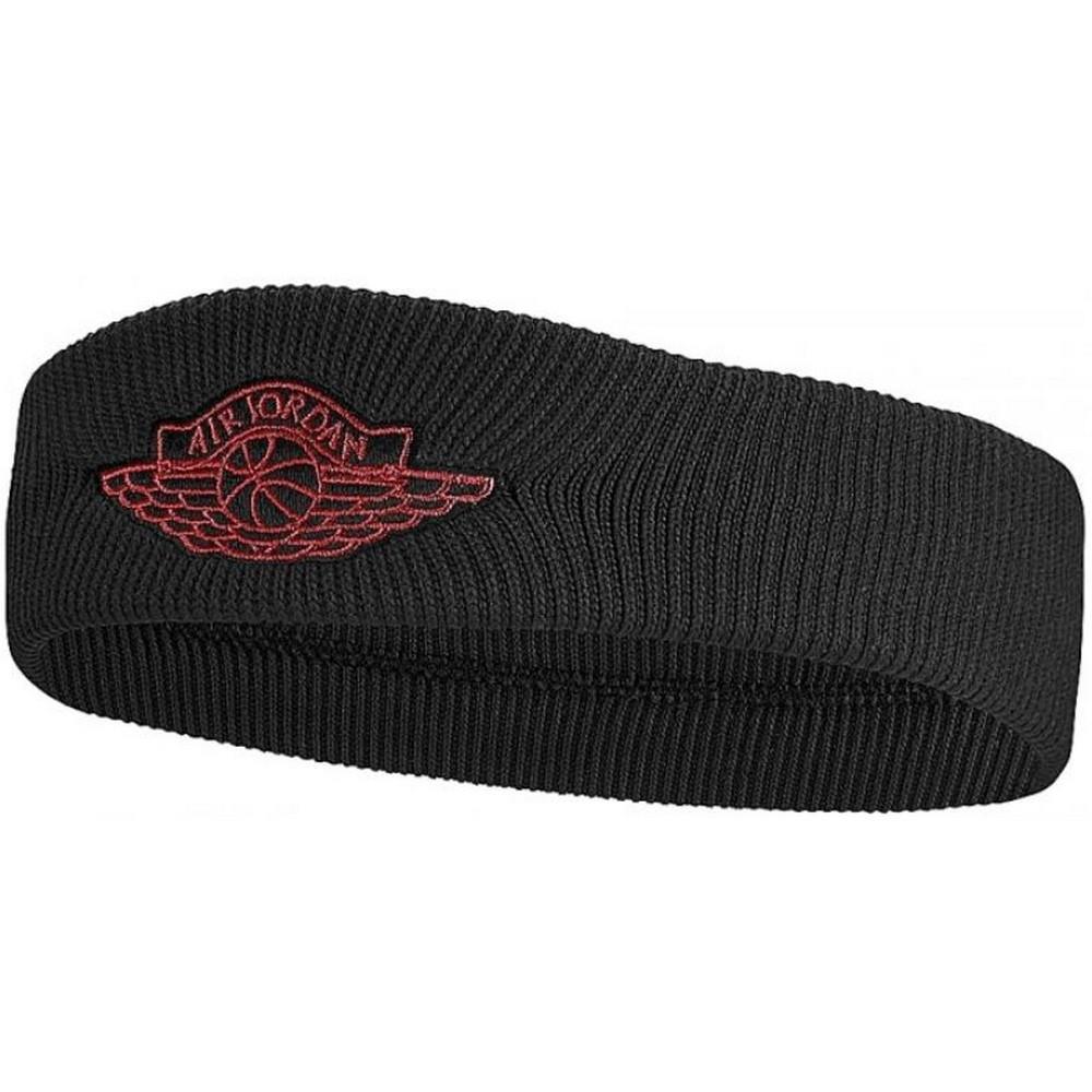 Nike Jordan Wings Headband (Black/Red) (One Size)