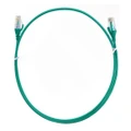 8ware CAT6 Ultra Thin Slim Cable 2m / 200cm - Green Color Premium RJ45 Ethernet Network LAN UTP Patch Cord 26AWG for Data