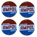 Ampol Ceramic Coasters Set of 4