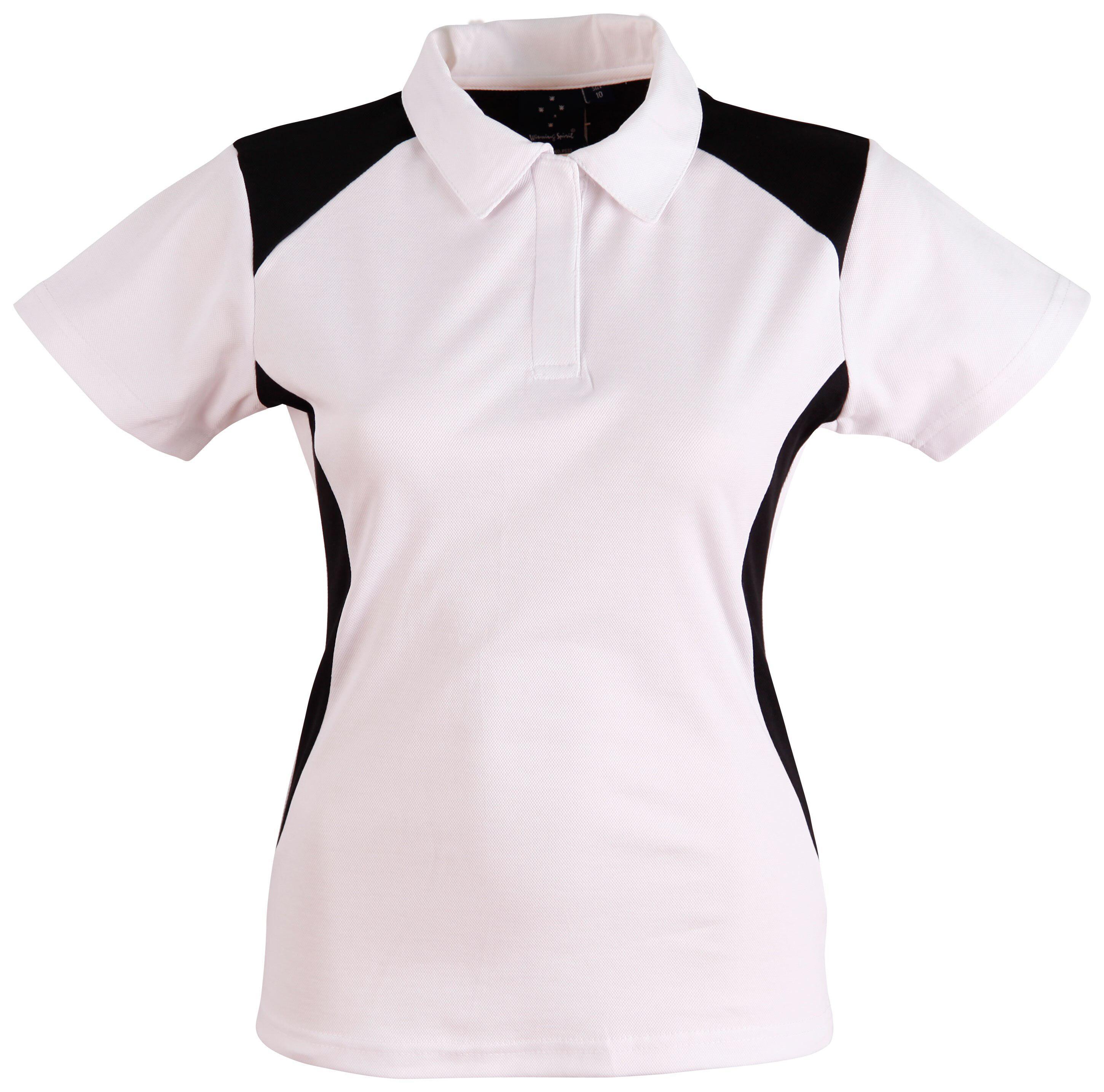 SECRET | Ladies TrueDry Contrast Short Sleeve Polo