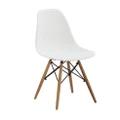 Oliver Set of 4 White Replica Dining Chairs