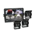 Elinz 7" DVR Monitor 4CH Realtime with 3 Camera Package