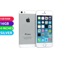Apple iPhone 5s (16GB, Silver, Global Ver) - Excellent - Refurbished