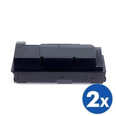 2 x Compatible for TK-364 TK364 Black Toner Cartridge suitable for Kyocera FS-4020DN