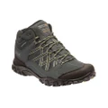 Regatta Mens Edgepoint Mid Waterproof Hiking Shoes (Briar/Lime Punch) (12 UK)