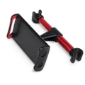 Universal 360 Degree Rotation Car Backseat Holder Headrest Stand Mount for iPhone Samsung Tablet BLACK-RED COLOR