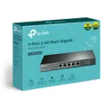 TP-LINK TL-SG105-M2 5-Port 2.5G Desktop Switch, Up To 25Gbps of Switching Capacity, 2.5G WiFi 6 AP, 4K Video, Wall-Mountable, Plug and Play, Fanless