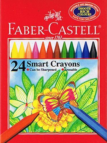 Faber-Castell: Smart Crayons - (Pack of 24)
