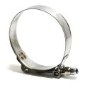 SAAS Hose Clamp T-Bolt Stainless Steel 76mm SSHC76